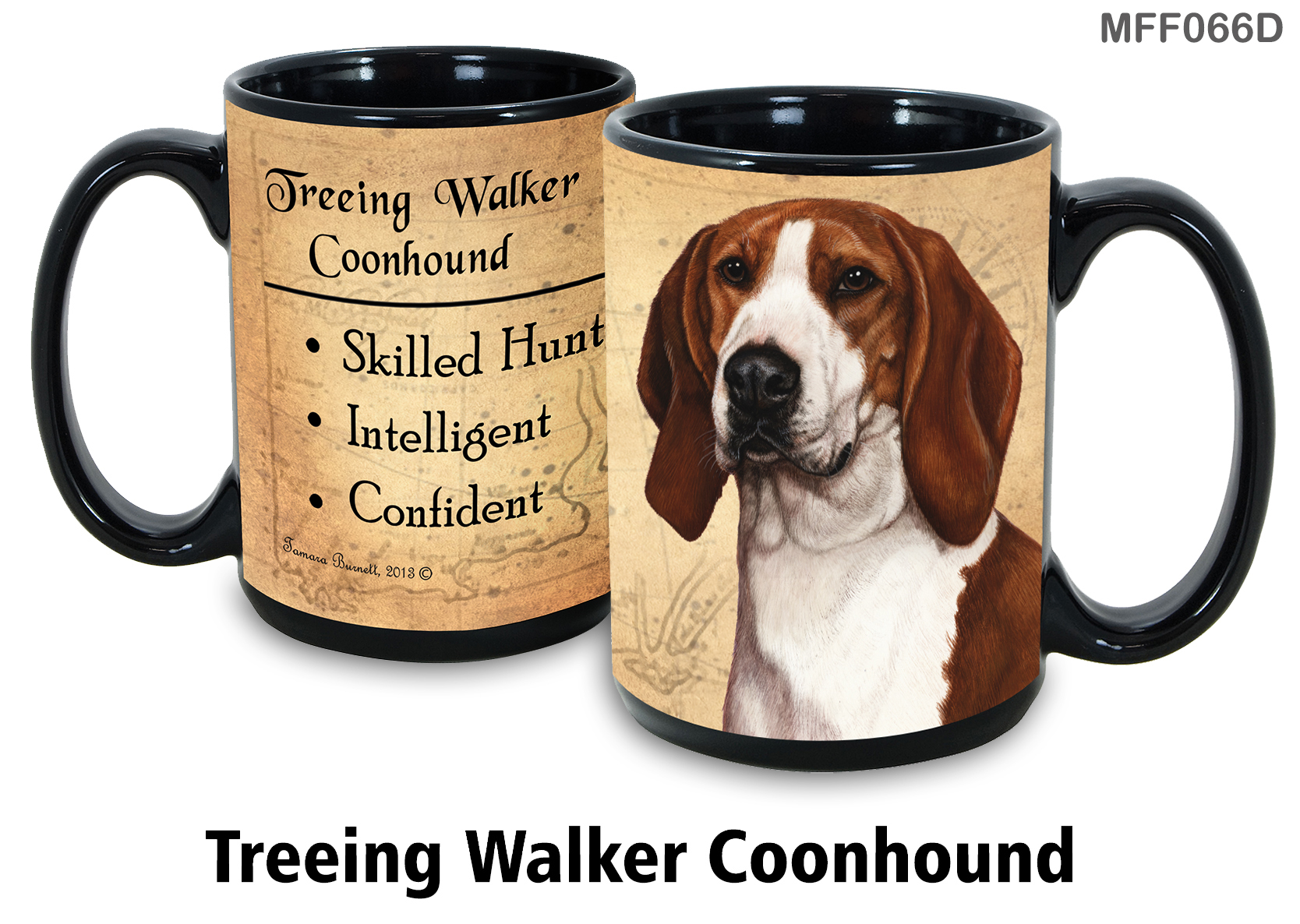Coonhound (Treeing Walker) - My Faithful Friends Mug 15 oz Image