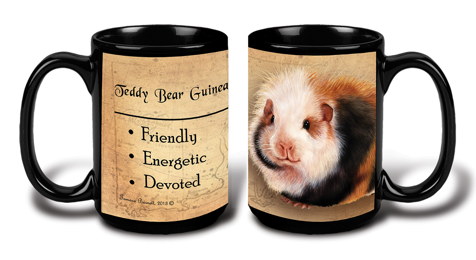 Guinea Pig (Teddy) - My Faithful Friends Mug 15 oz image