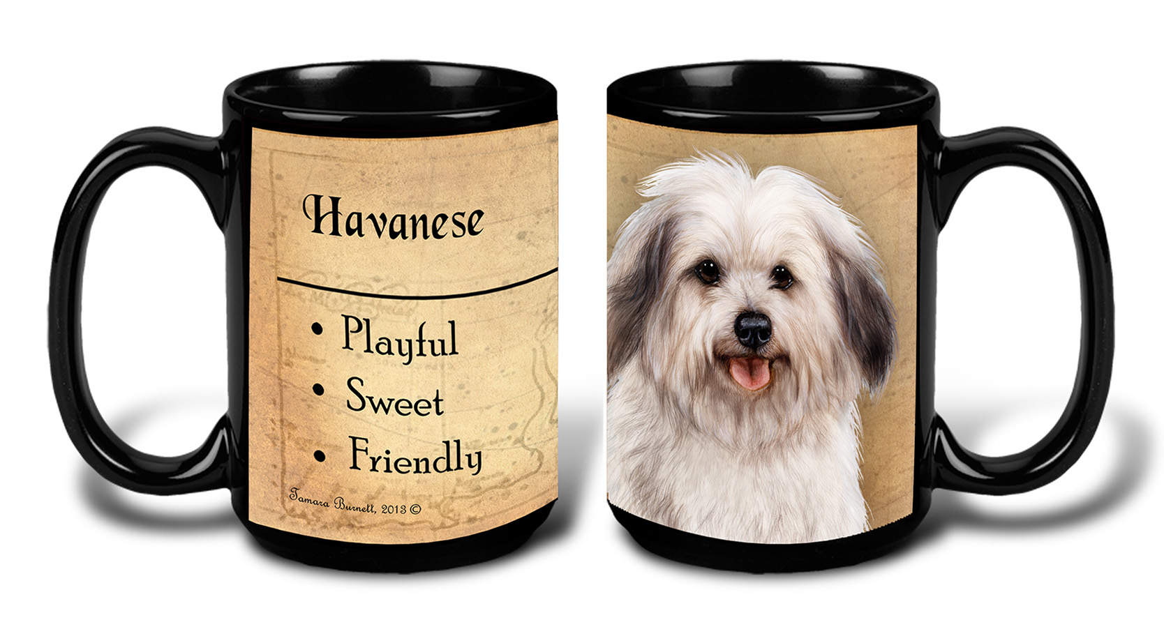 Havanese Silver Sable - My Faithful Friends Mug 15 oz image
