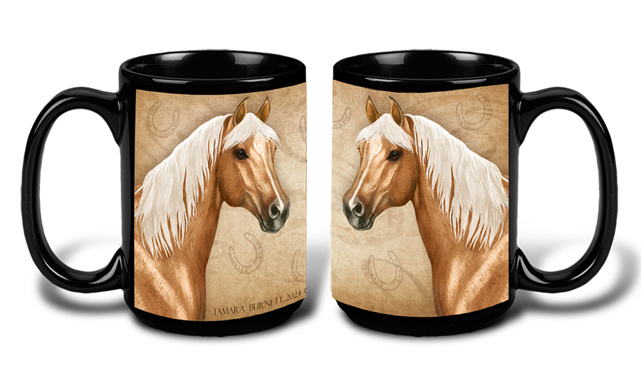 Quarter Horse Palomino - My Faithful Friends Mug 15 oz image
