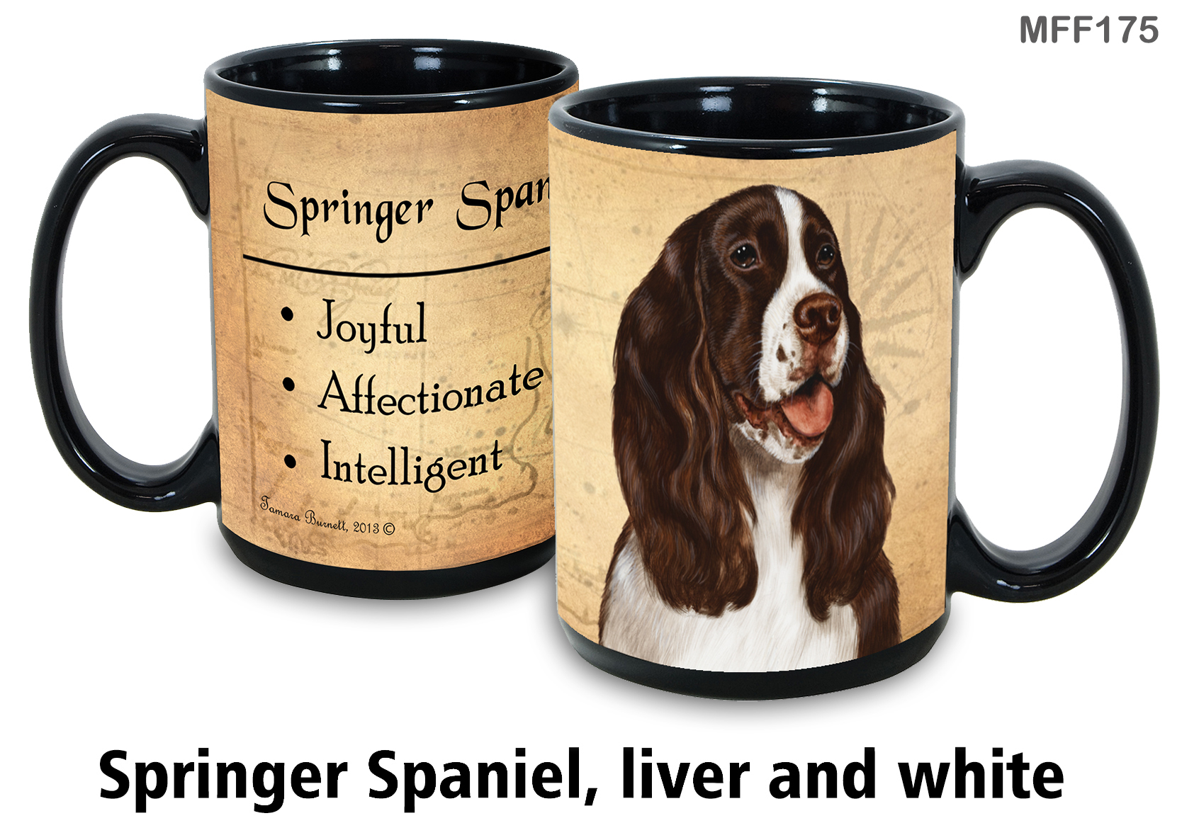 Springer Spaniel (Liver) - My Faithful Friends Mug 15 oz Image