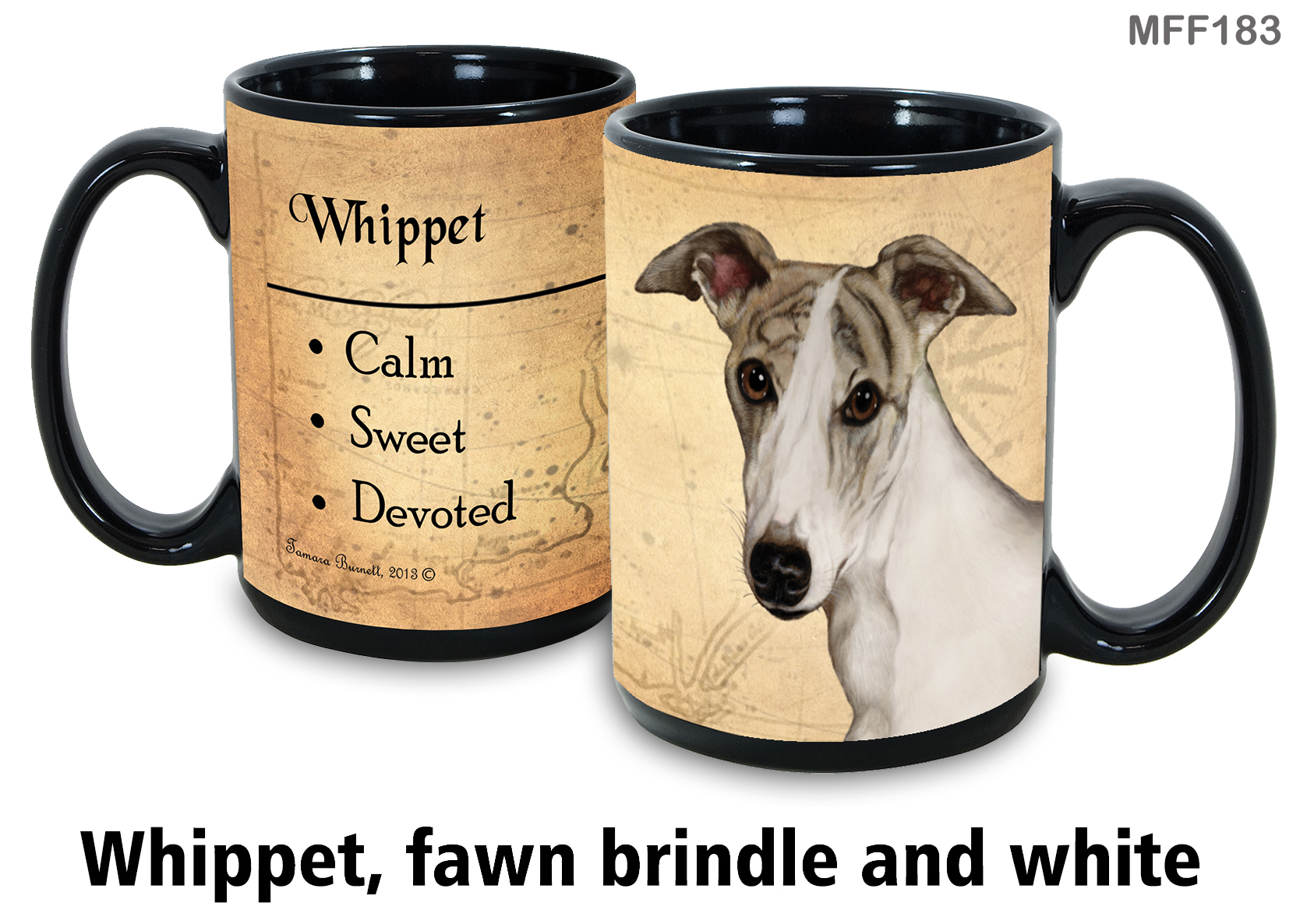 Whippet - My Faithful Friends Mug 15 oz Image