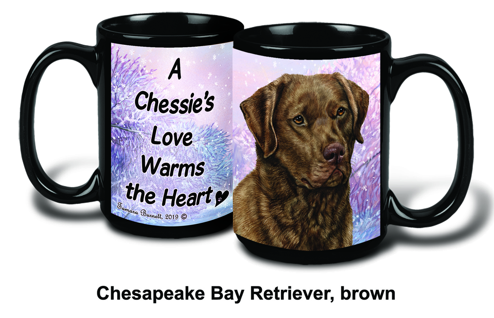 Chesapeake Ret Brown Winter Mugs image