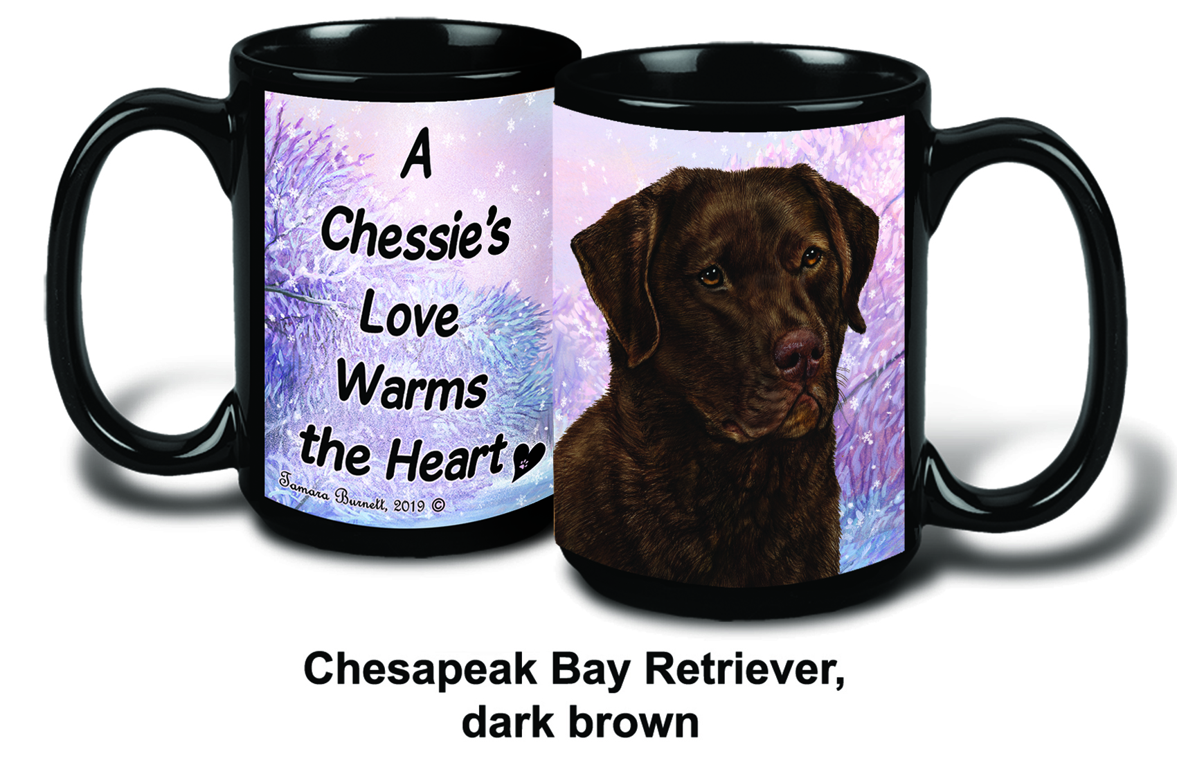 Chesapeake Ret Dark Brown Winter Mugs image