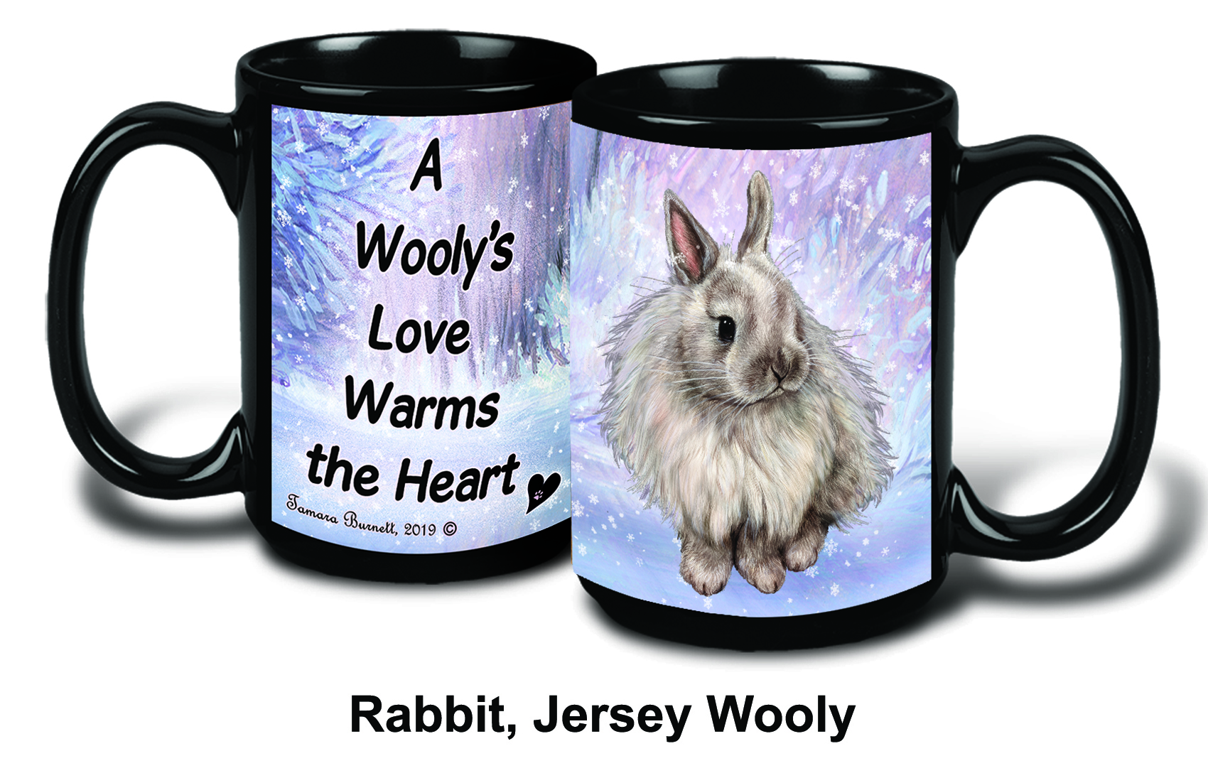 Jersey Wooly Rabbit Winter Mugs image