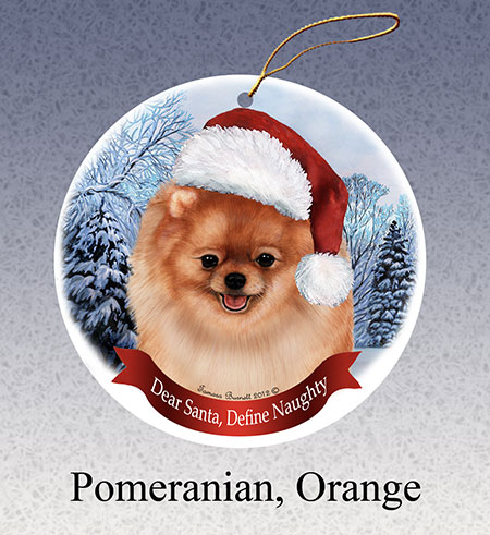 Pomeranian - Howliday Ornament Image