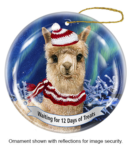 Alpaca Fawn Series 5 Hanukkah Ornament image