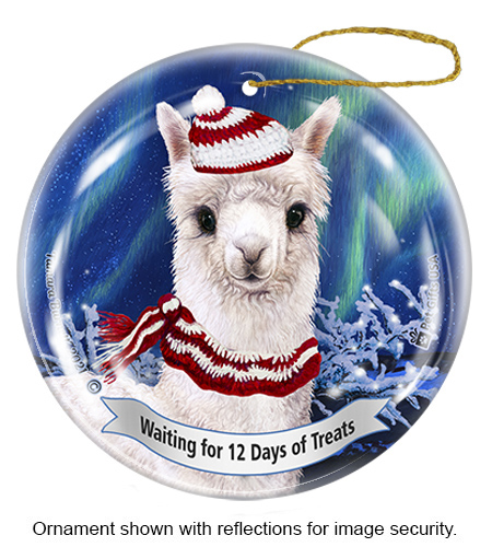 Alpaca White Series 5 Hanukkah Ornament image