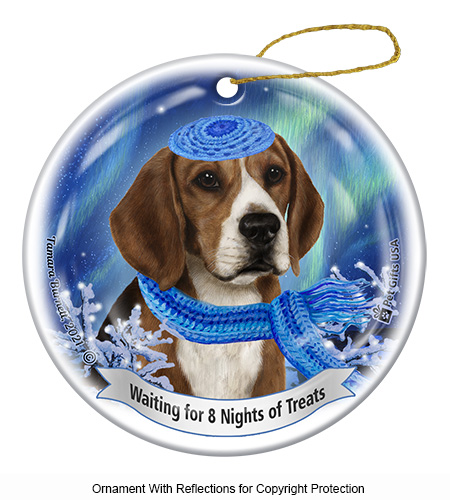Beagle Series 5 Hanukkah Ornament image