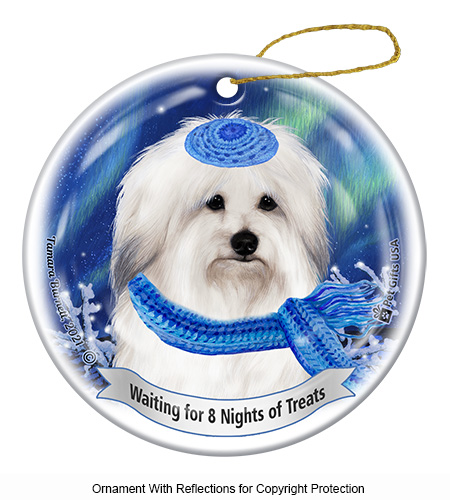 Coton De Tulear Series 5 Hanukkah Ornament image