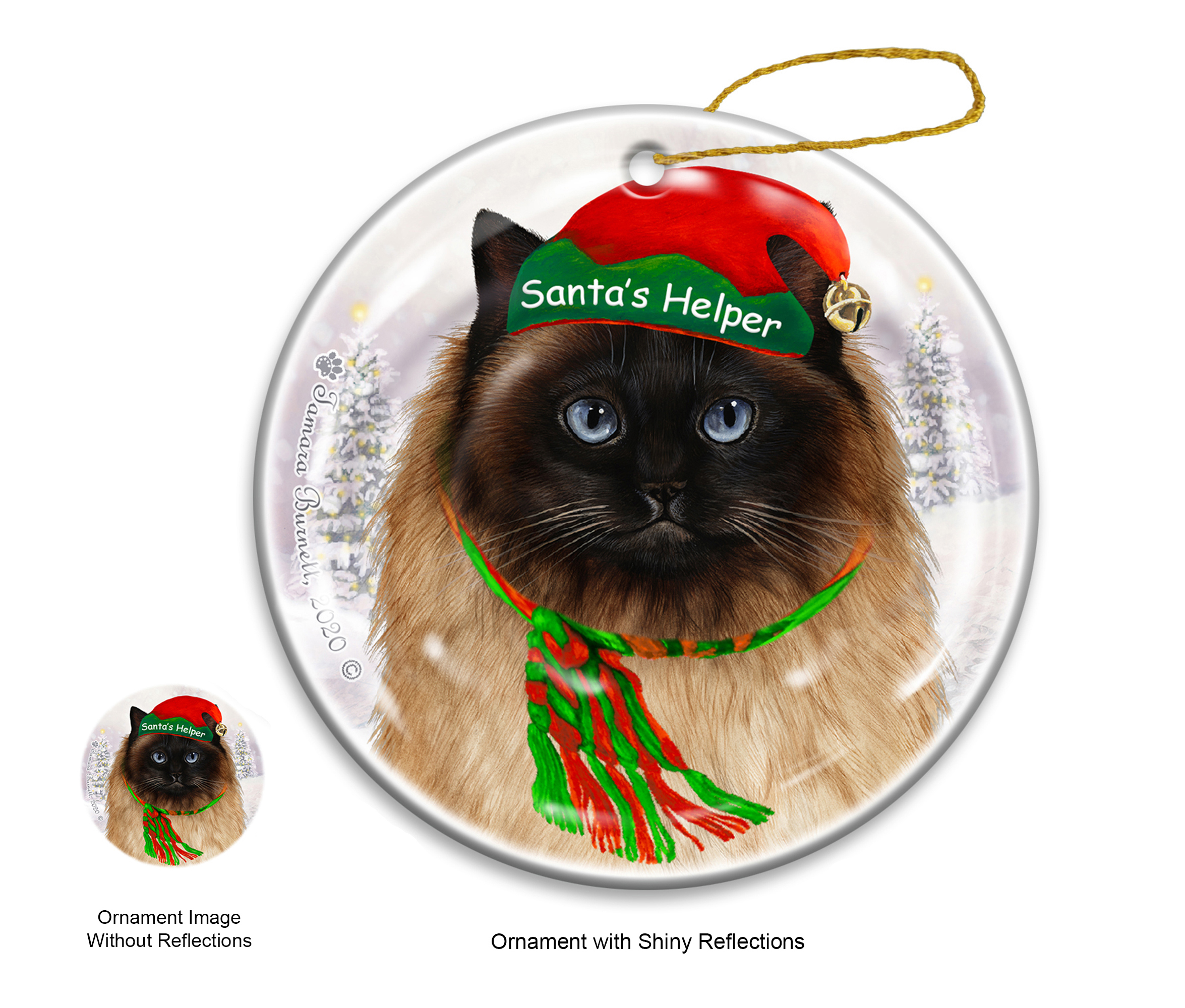 Santa's Helper Ornaments