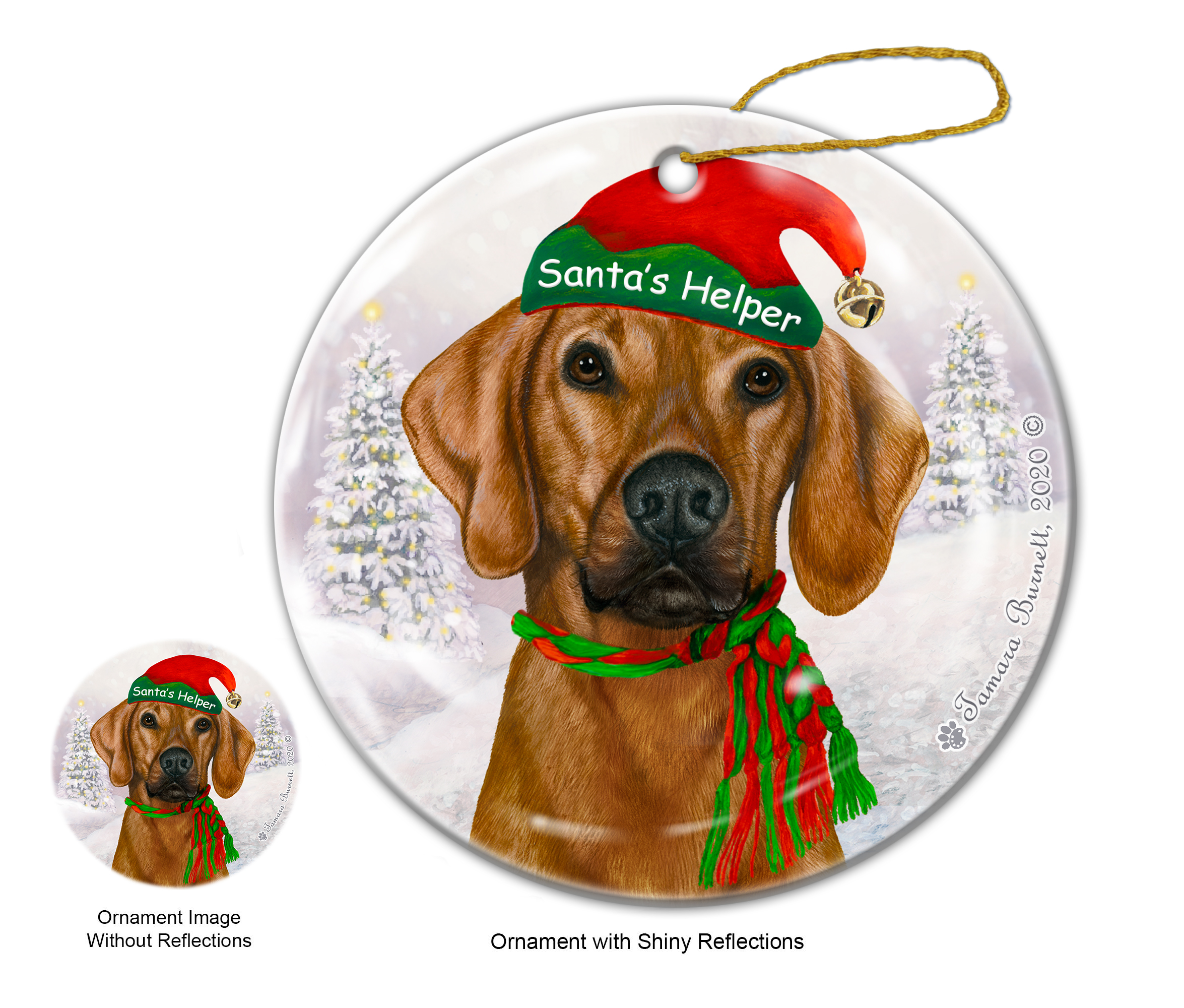 Santa's Helper Ornaments