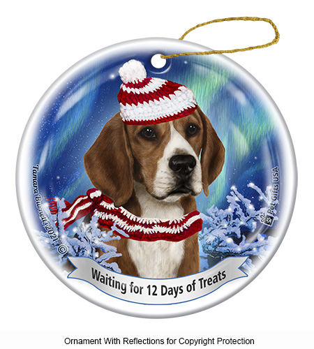 Beagle Series 5 Christmas Ornament image