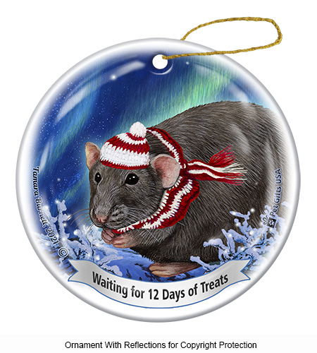 Twelve Days Of Treats Small Animal Christmas Ornaments sample image