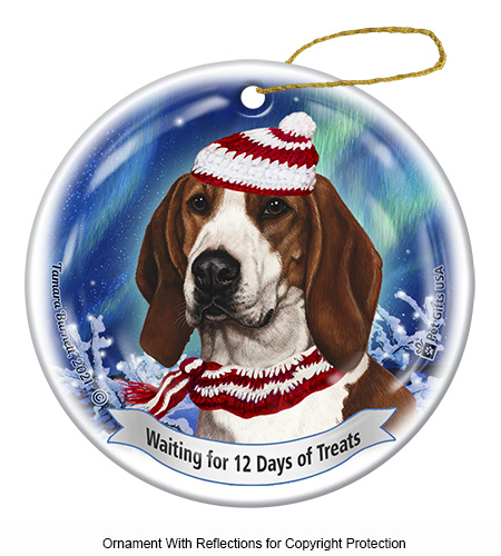 Coonhound Treeing Walker Series 5 Christmas Ornament image