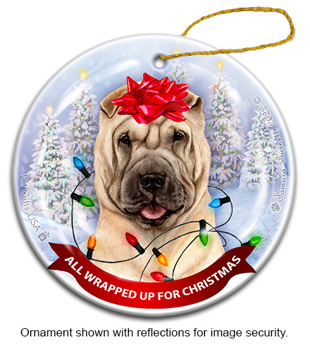 All Wrapped Up Ornaments Dogs sample image