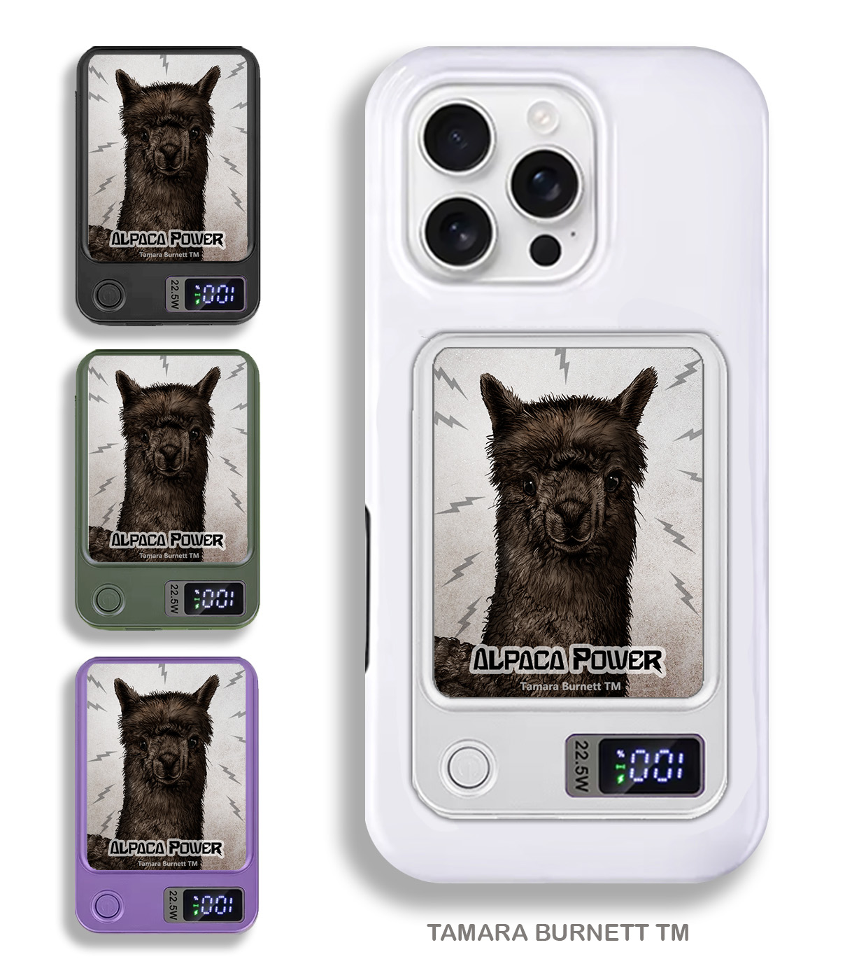 An image of product 33567 - Alpaca Black - Phone Bank
