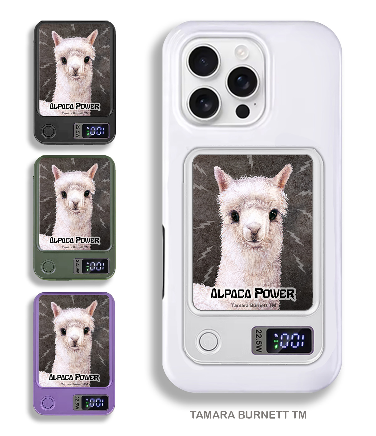 Alpaca White - Phone Bank image