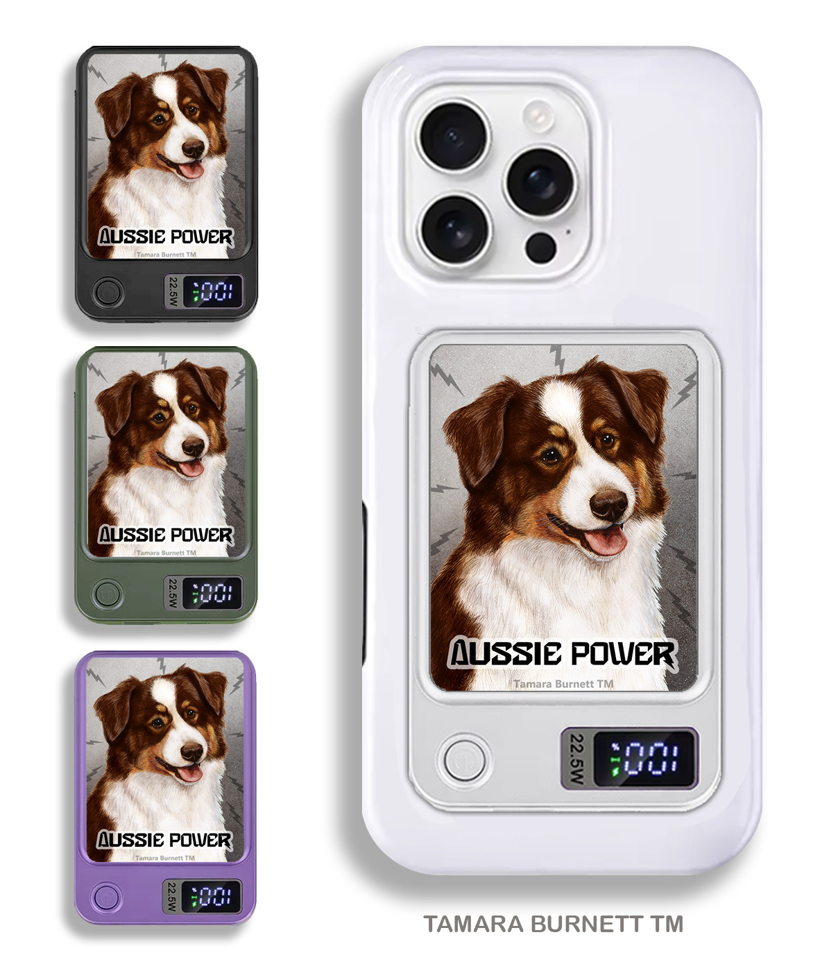 Australian Shepherd Red Tri-Color - Phone Bank image
