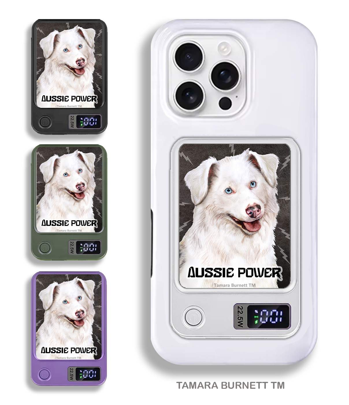 Australian Shepherd White - Phone Bank image