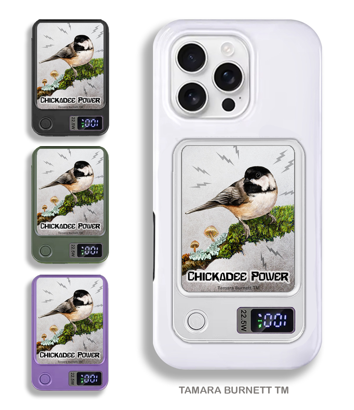 An image of product 33512 - Black Capped Chickadee - Phone Bank