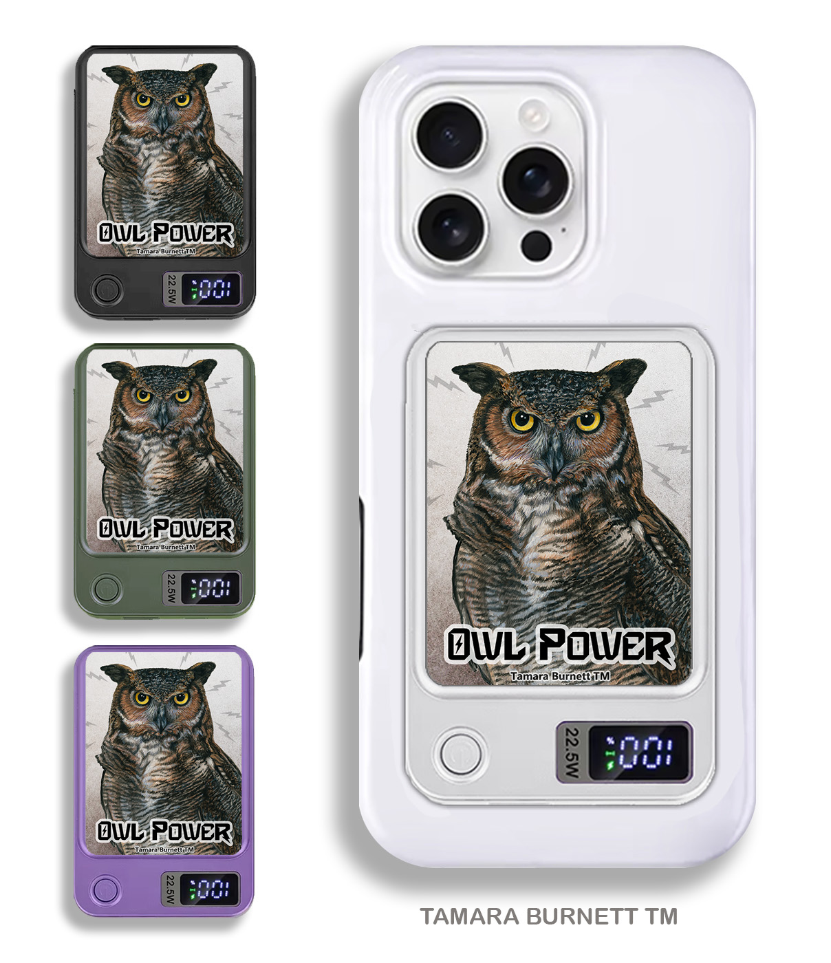 Owl, Great Horned - Phone Bank image Owl, Great Horned - Phone Bank image