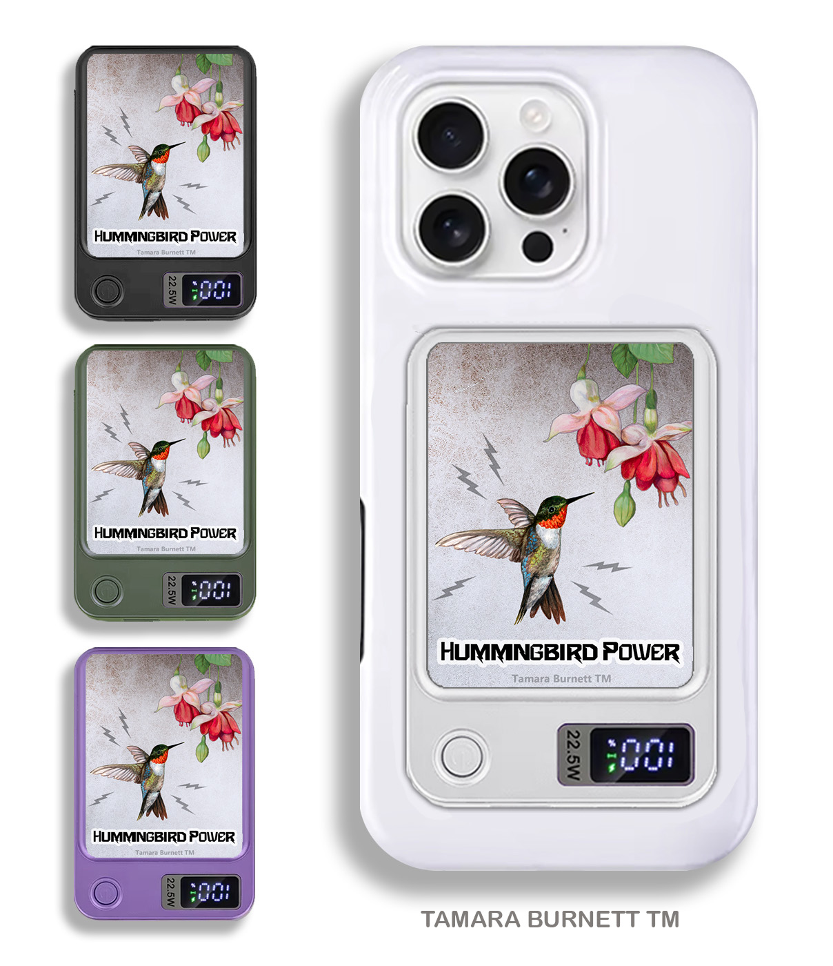 An image of product 33519 - Hummingbird Ruby Throated - Phone Bank