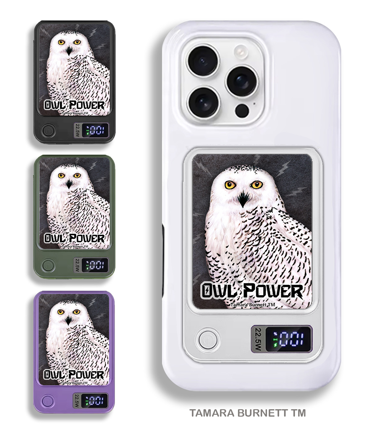 Owl, Snowy - Phone Bank image Owl, Snowy - Phone Bank image