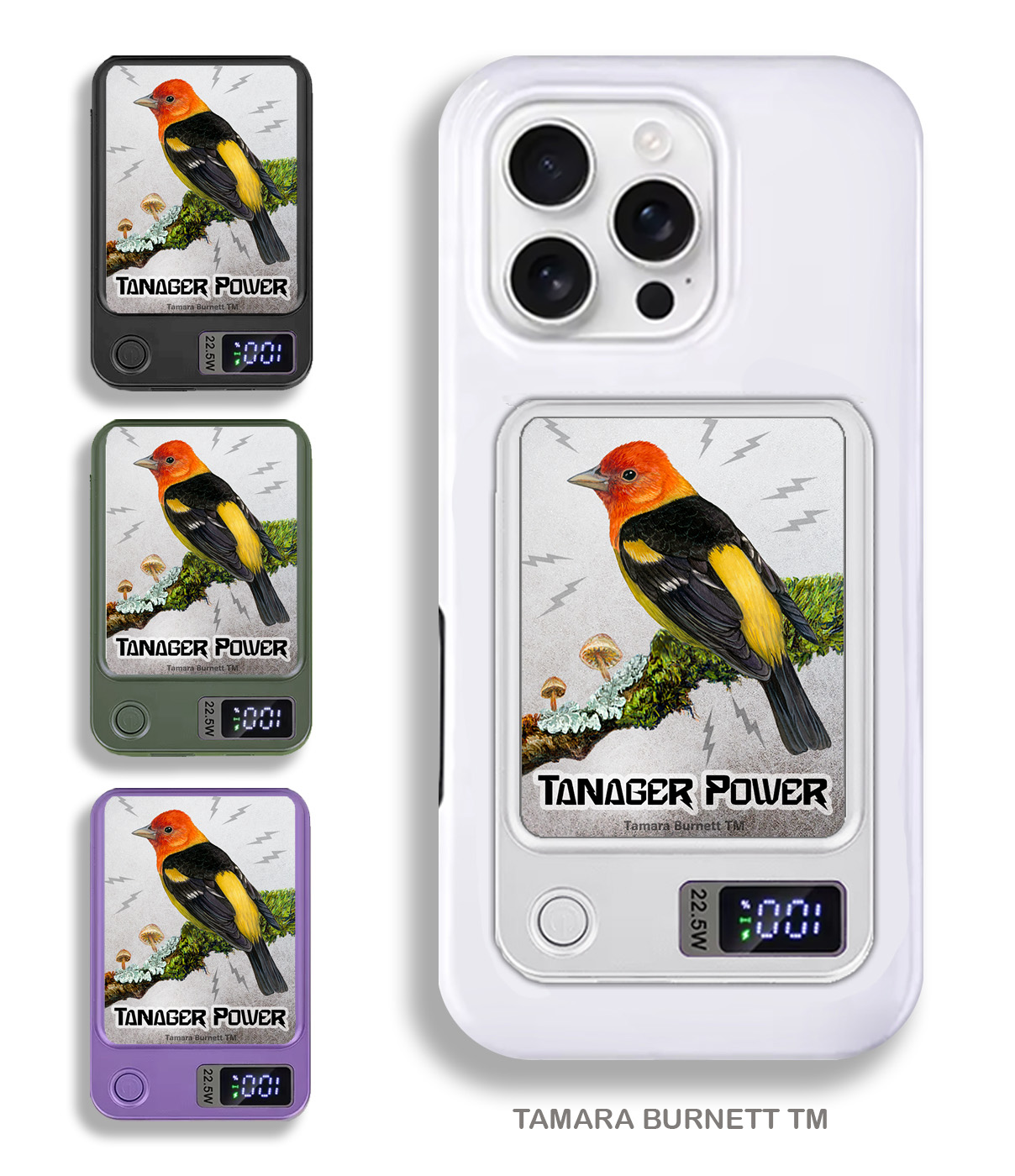 An image of product 33531 - Western Tanager - Phone Bank