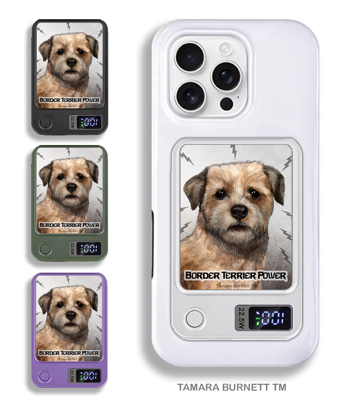 An image of product 33664 - Border Terrier - Phone Bank