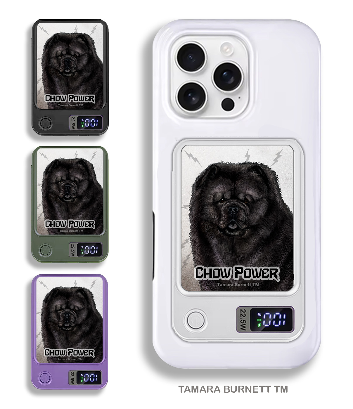 An image of product 33742 - Chow Chow Black - Phone Bank