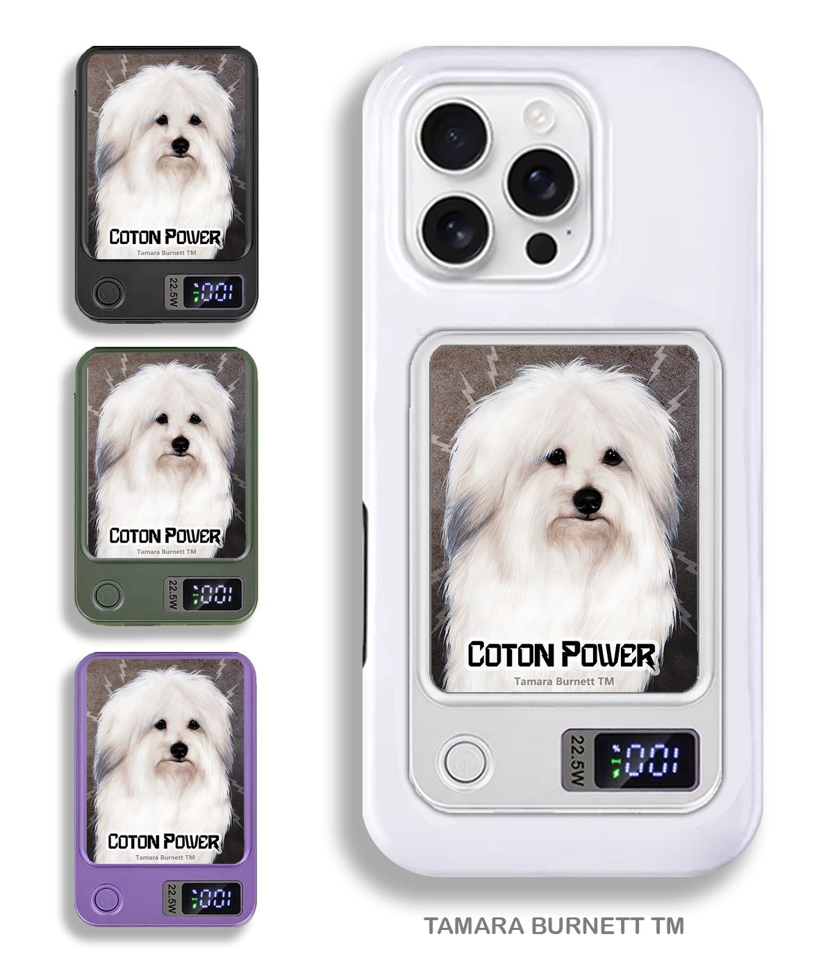 An image of product 33777 - Coton de Tulear - Phone Bank