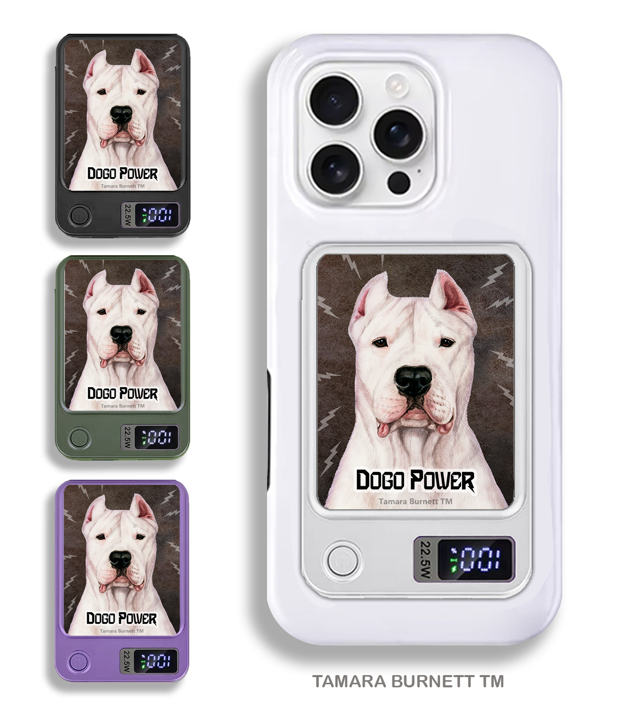 An image of product 33815 - Dogo Argentino Cropped - Phone Bank
