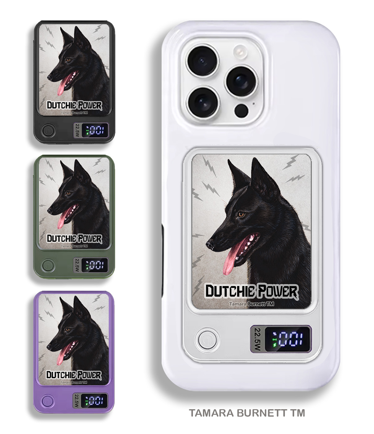 An image of product 33817 - Dutch Shepherd Black - Phone Bank