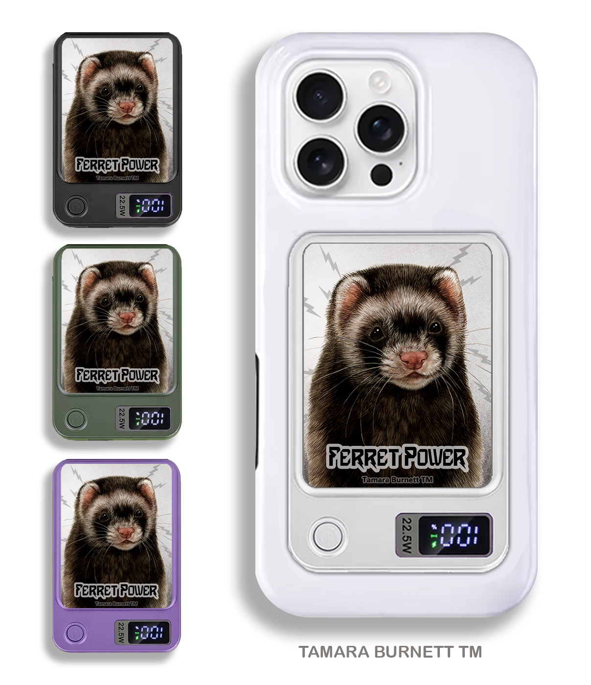 An image of product 33455 - Ferret Black Sable - Phone Bank