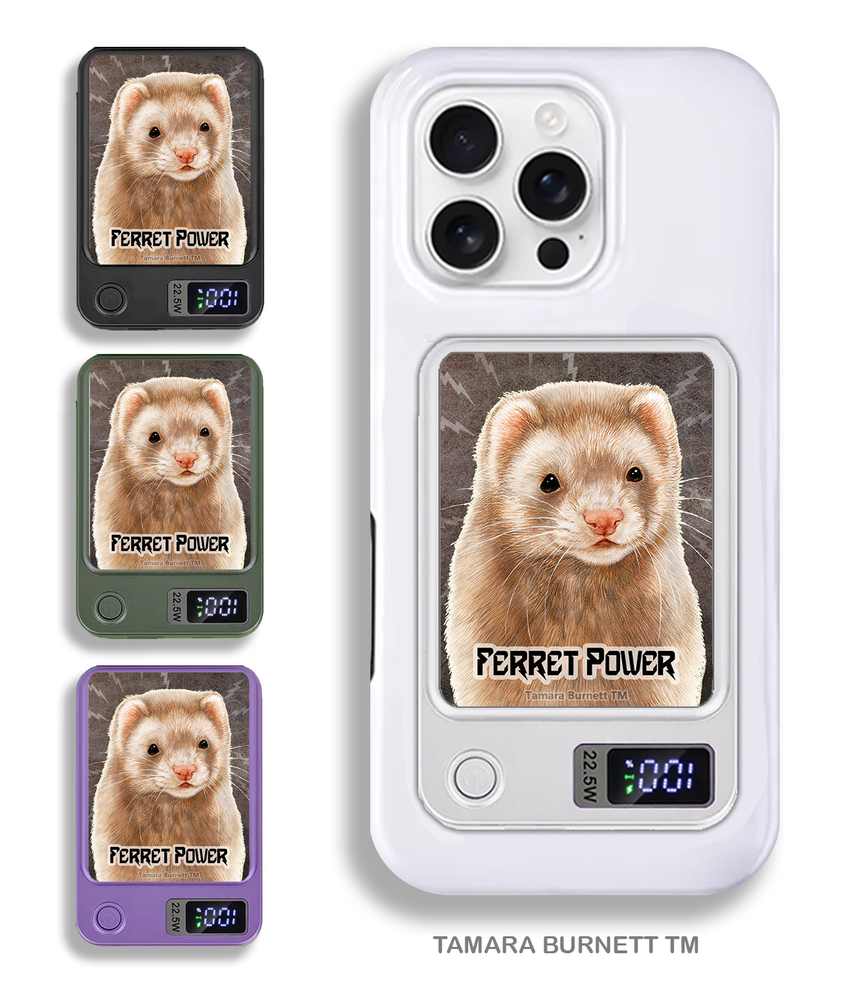 An image of product 33457 - Ferret Cinnamon - Phone Bank