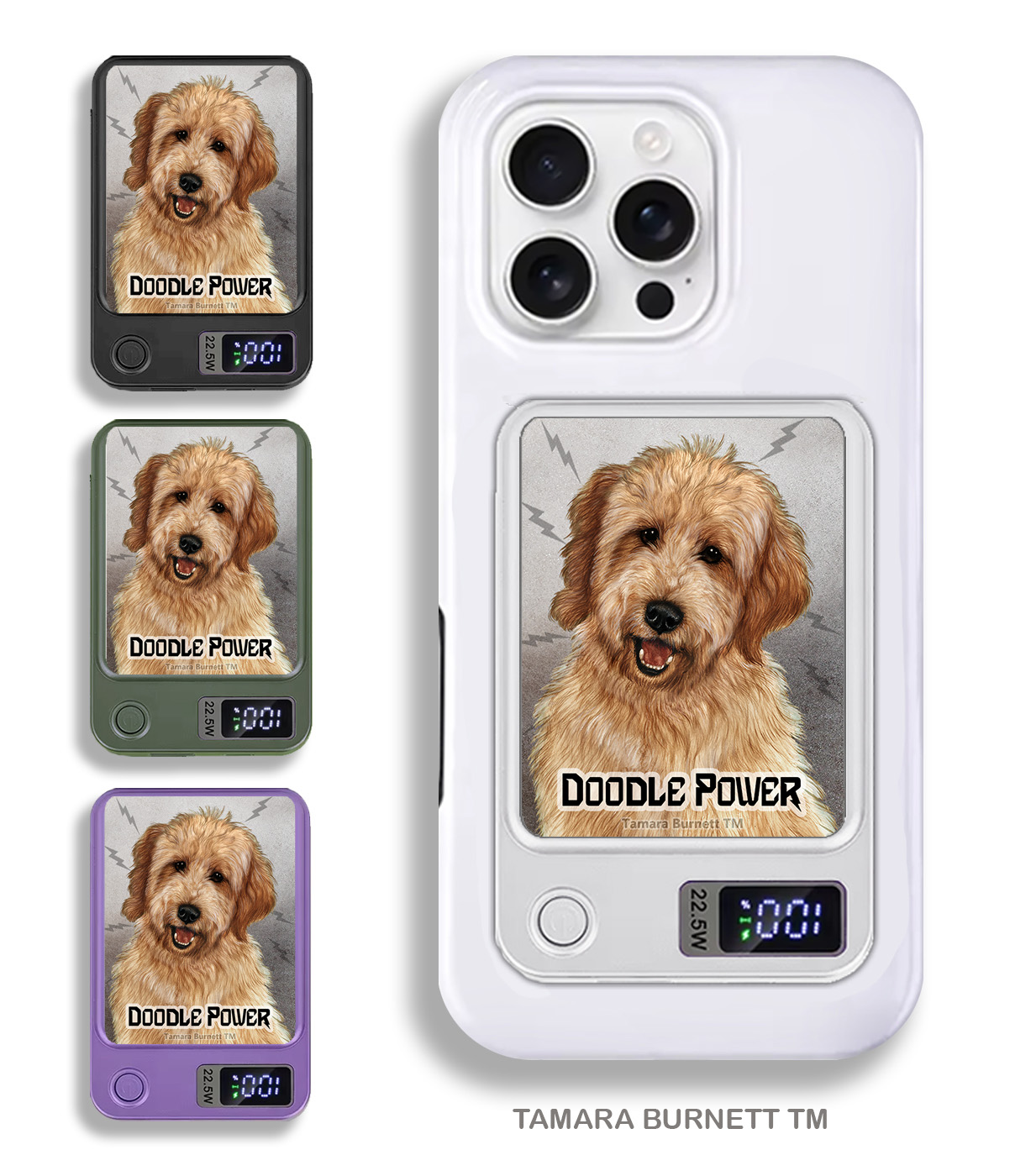 An image of product 33863 - Goldendoodle Apricot - Phone Bank