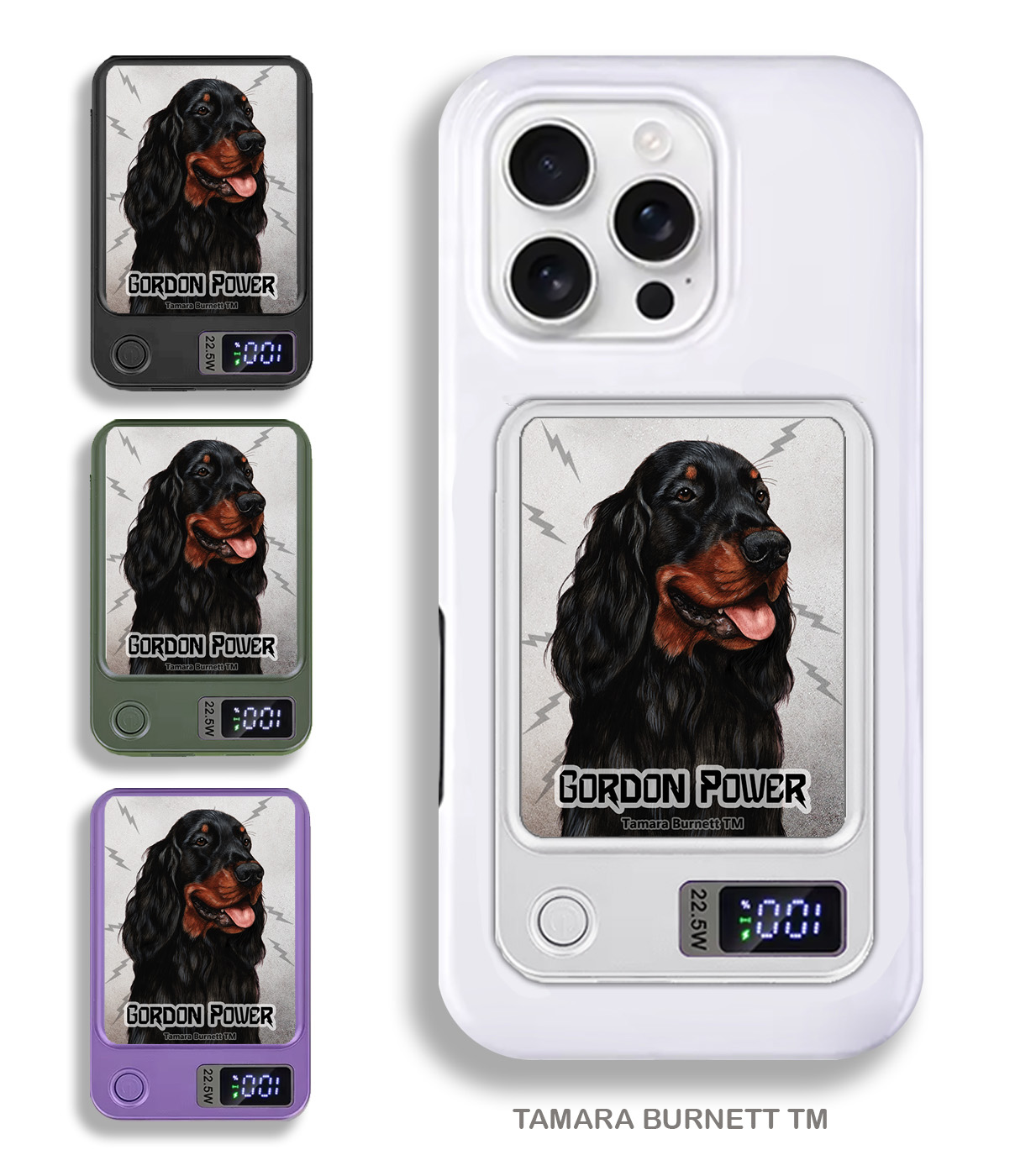 An image of product 33871 - Gordon Setter - Phone Bank