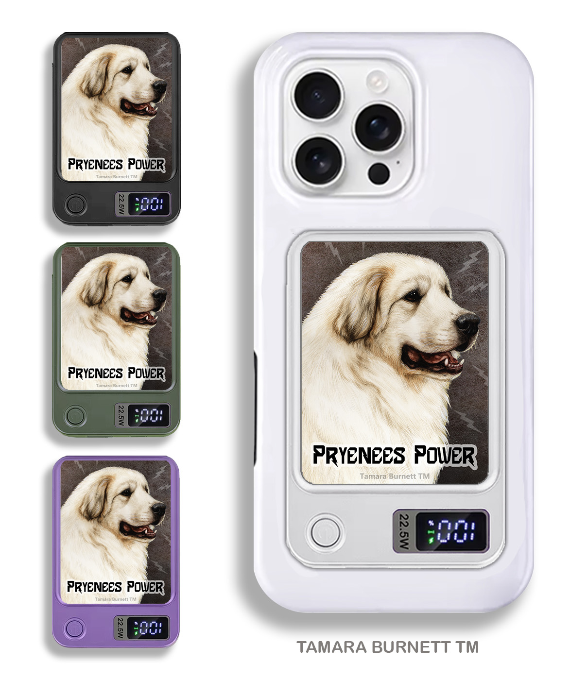 An image of product 33884 - Great Pyrenees - Phone Bank