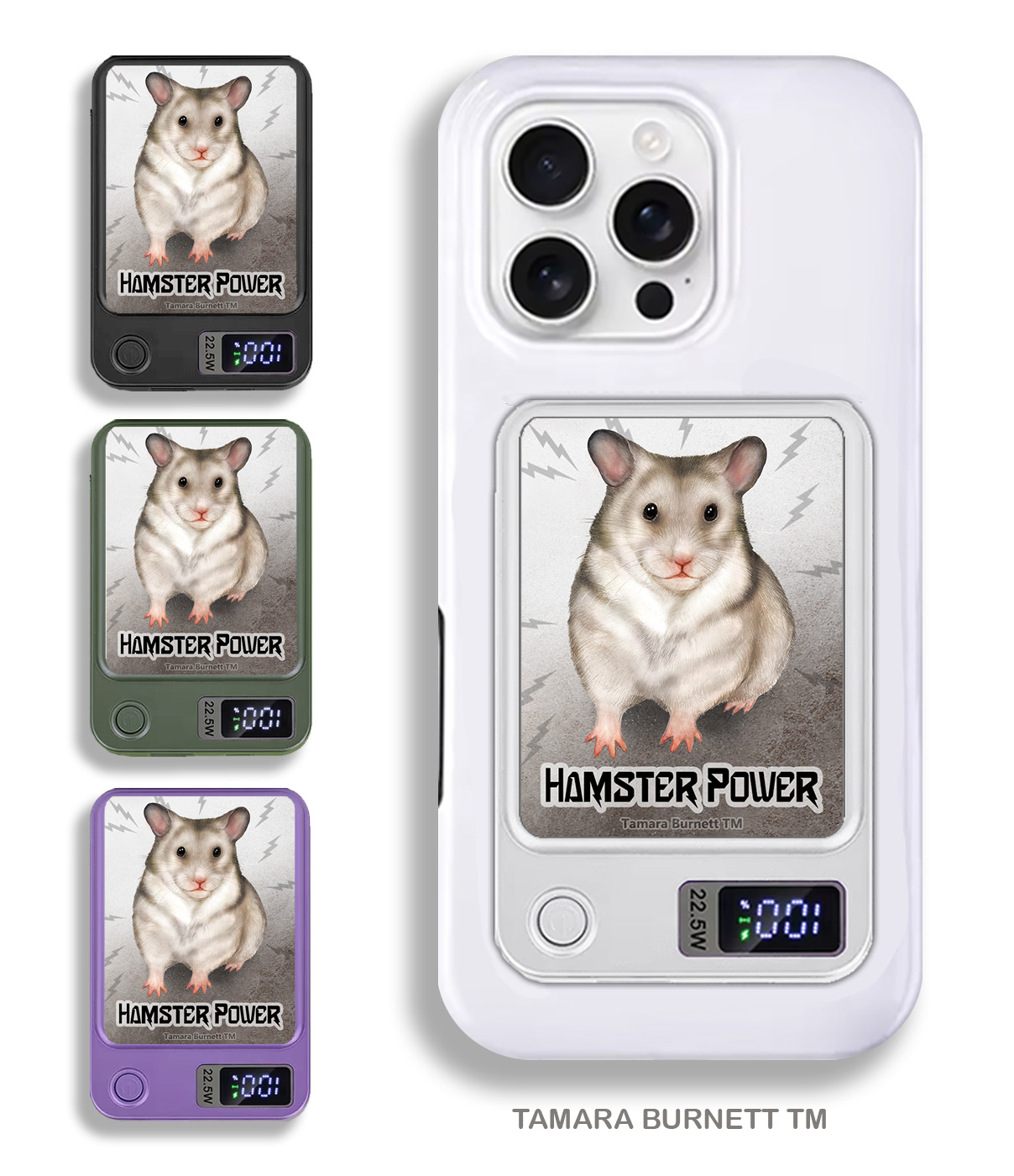 Hamster Silver - Phone Bank image