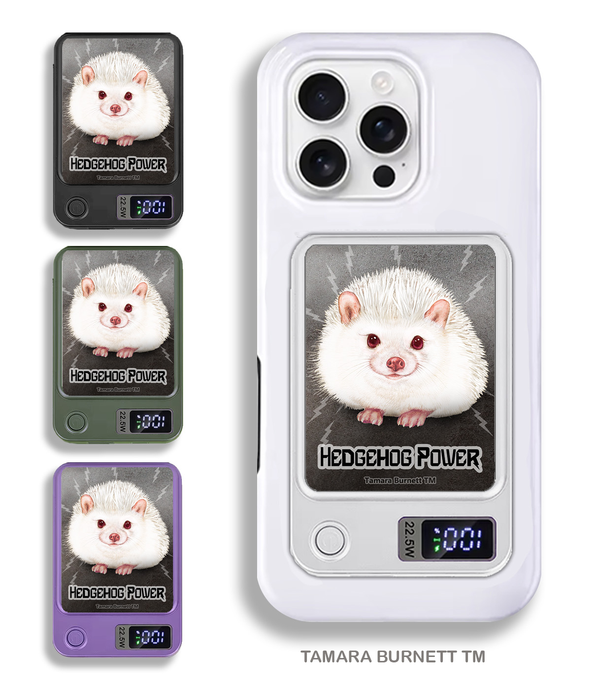 An image of product 33463 - Hedgehog Albino - Phone Bank