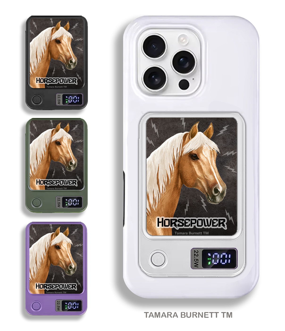 An image of product 33562 - Quarter Horse Palomino - Phone Bank