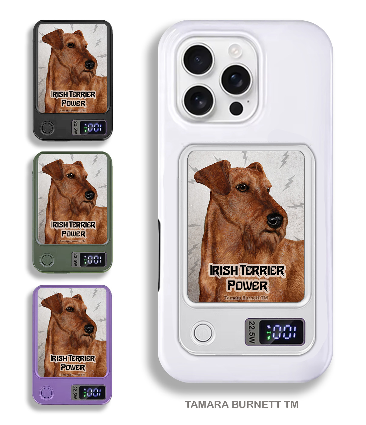 An image of product 33908 - Irish Terrier Wheaten - Phone Bank