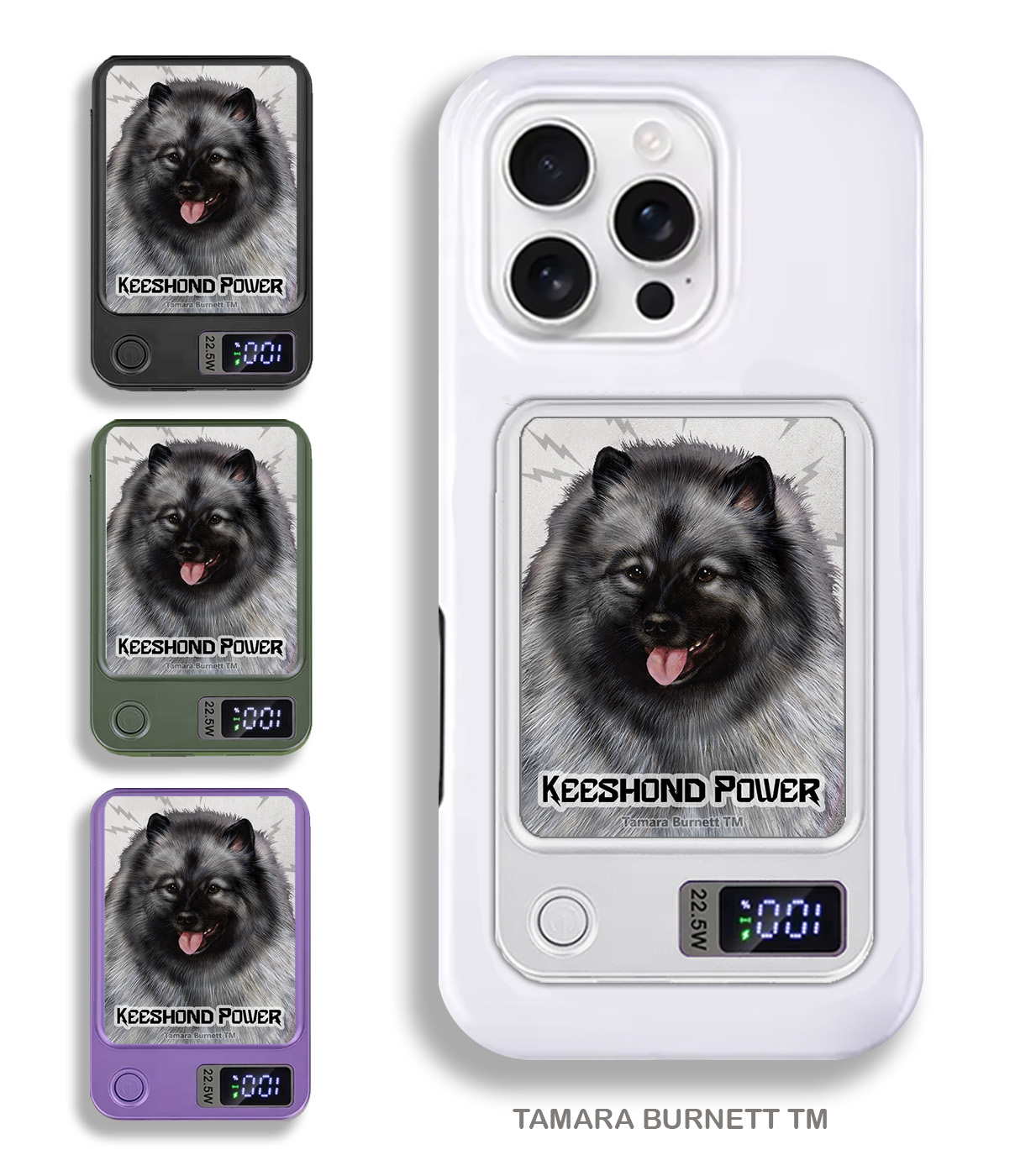An image of product 33924 - Keeshond - Phone Bank