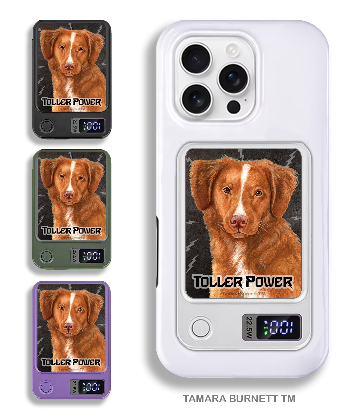 An image of product 33990 - Nova Scotia Duck Tolling Retriever - Phone Bank