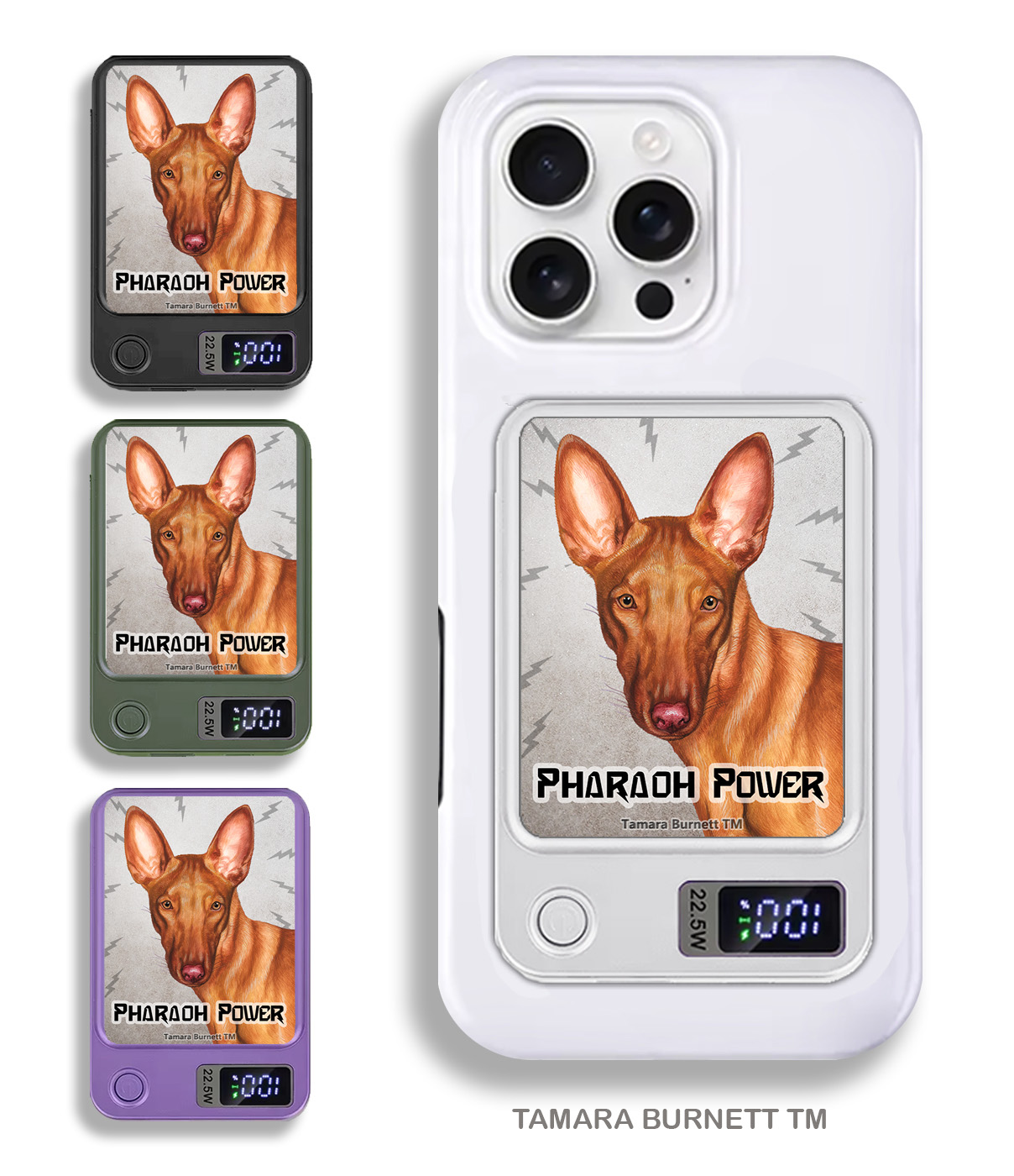 An image of product 34004 - Pharaoh Hound - Phone Bank