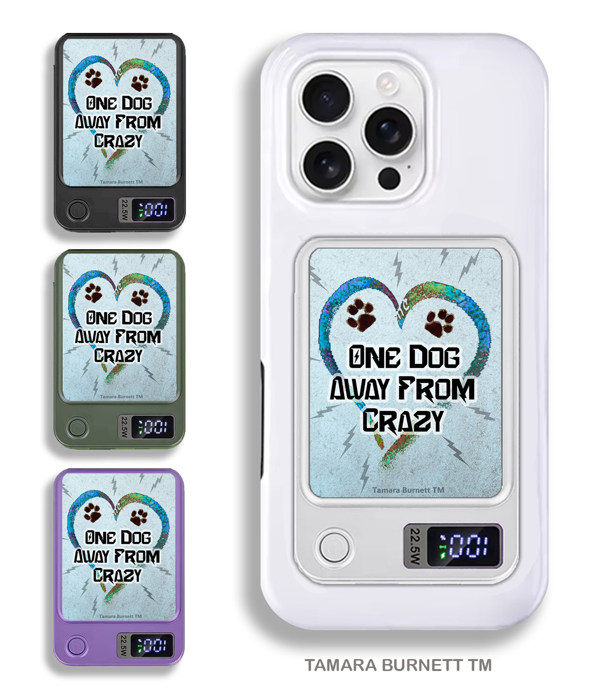ONE DOG AWAY FROM CRAZY - Phone Bank image