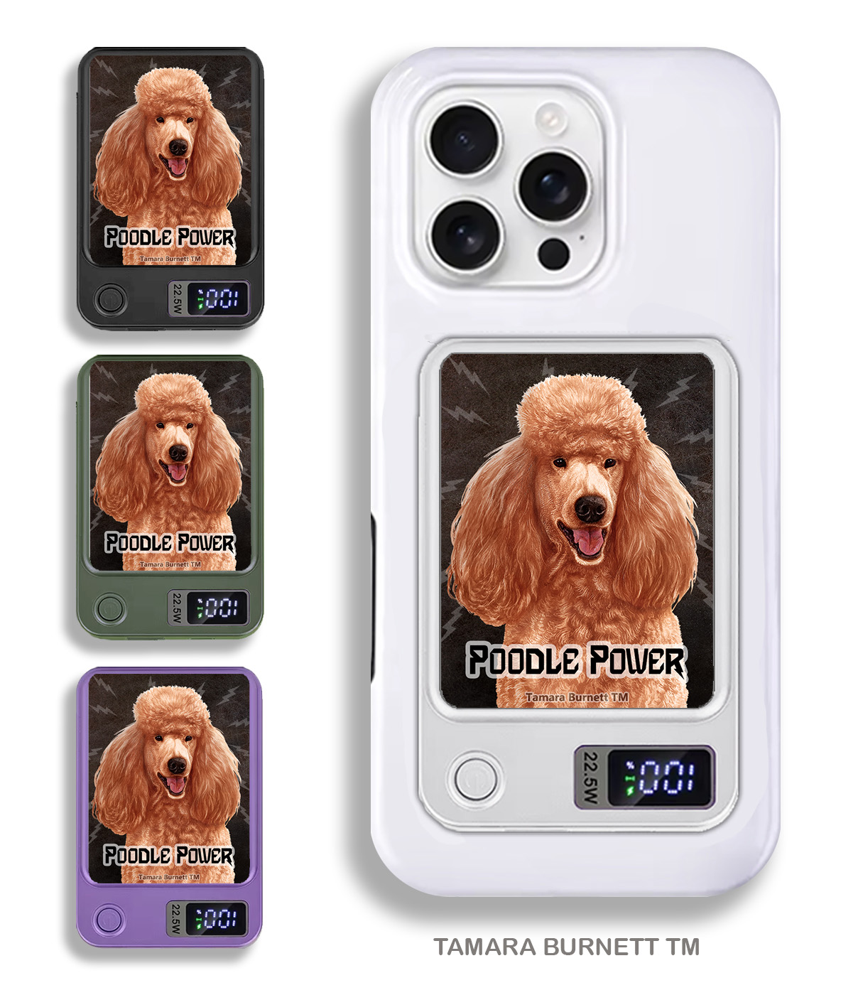 An image of product 34040 - Poodle Standard Apricot - Phone Bank