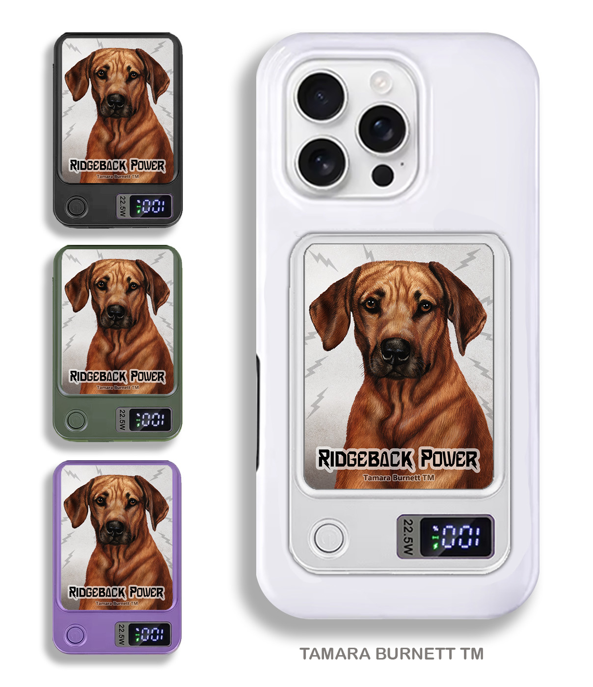 An image of product 34068 - Rhodesian Ridgeback - Phone Bank