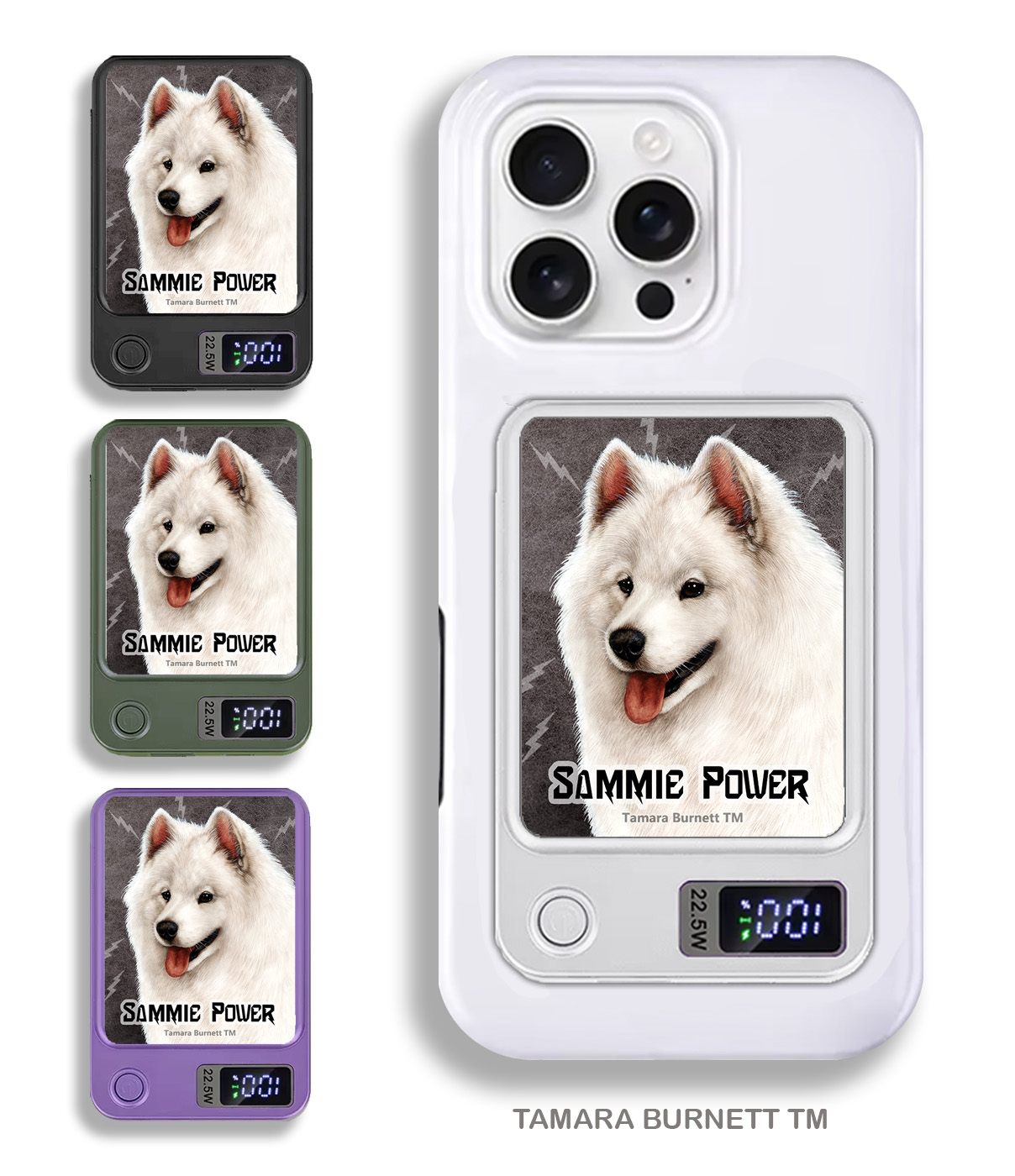 An image of product 34071 - Samoyed - Phone Bank